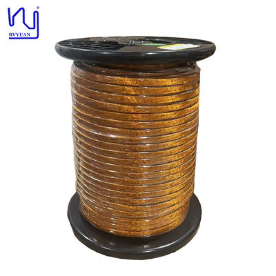 Flat Lit z Wire 0.1mm PI Taped High Voltage Litz Wire For High Frequency Transformer