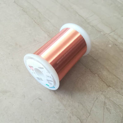 Polyurethane 0.06mm 155°C/180°C Enameled Round Copper Wire for High Purity Copper Insulated Solid