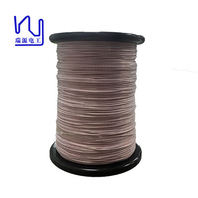 Custom 0.10mmX500 Strands PTFE Wrapped Copper Litz Wire