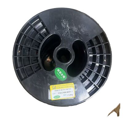 0.10x3175(8.7x5.5mm) Profiled Polyimide Taped Copper Stranded Litz Wire With Higher Filling Factor
