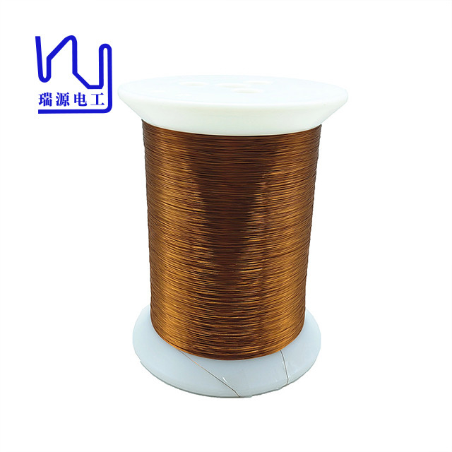 Amide Imide Enameled Copper Wire Aiw220 0.15mm Hot Wind Self Bonding Square