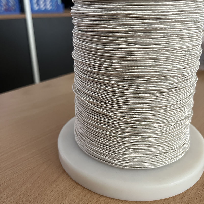 Silk Wrapped 0.05mmx200 OCC Monocrystal Silver 5N 99.999% Ultra Pure Litz Wire for Headphone Cable