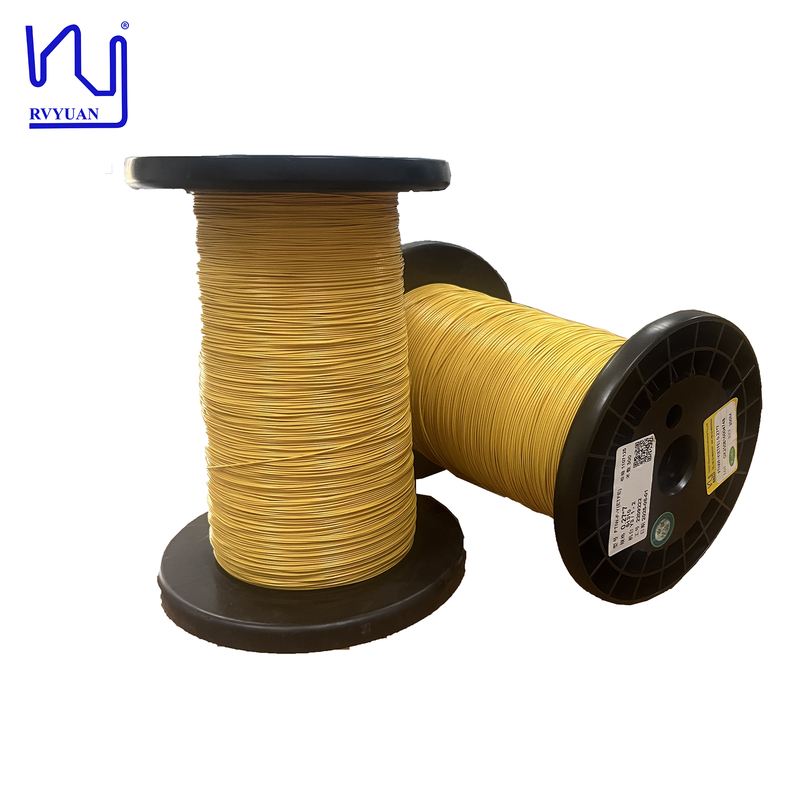 Custom FTIW 0.21mm*7 155°C Polytetrafluoroethylene Membrane ETFE Teflon Litz Wire