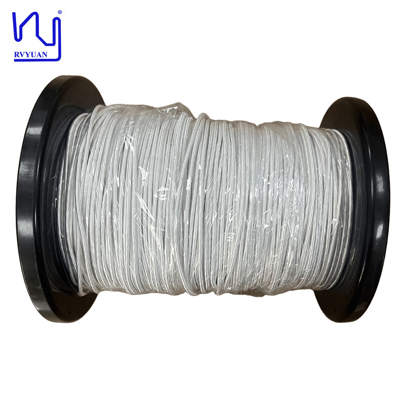 Ultra-Fine 0.03mm x 4000 Strands Natural Silk Covered Litz Wire Premium Choice for High-Fidelity Audio Applications