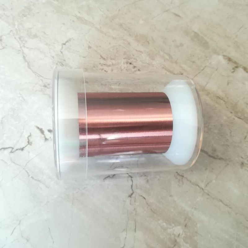 Super Thin 0.02mm Enameled Magnet Copper Bonding Wire For Loudspeakers