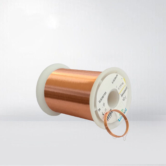 0.012 - 0.8mm Solderable Enamelled Copper Wire With Bonding