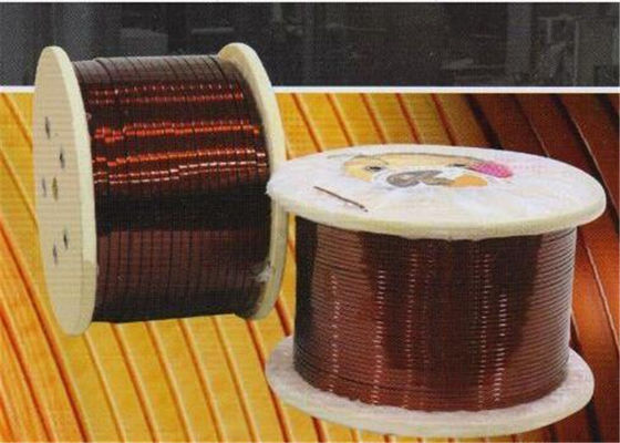 AIW سلك نحاسي مسطح مطلي بالمينا 2.0 مم 3 مم 4 مم سلك مستطيل