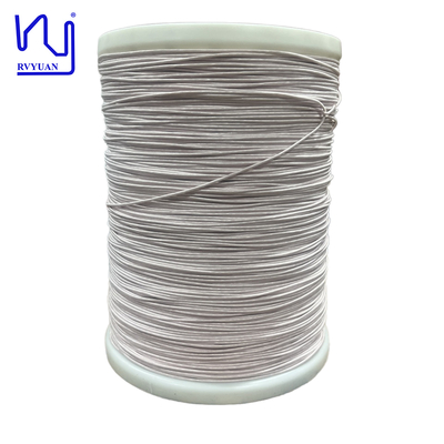 38AWG 120 خيوط USTC حرير مغطى سلك النحاس Litz المعزول