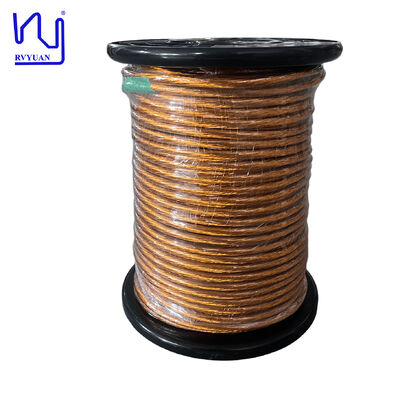 سلك Litz مسجل 3000/38 AWG مع مقاومة الجهد العالي والحد الأقصى 8.23 ​​مم للملفات المحولات