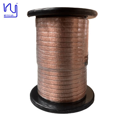 3500V 2UEW-F-PET(N) 12.1mm * 3.4mm سلك مايلر ليتز مستطيل للمحول